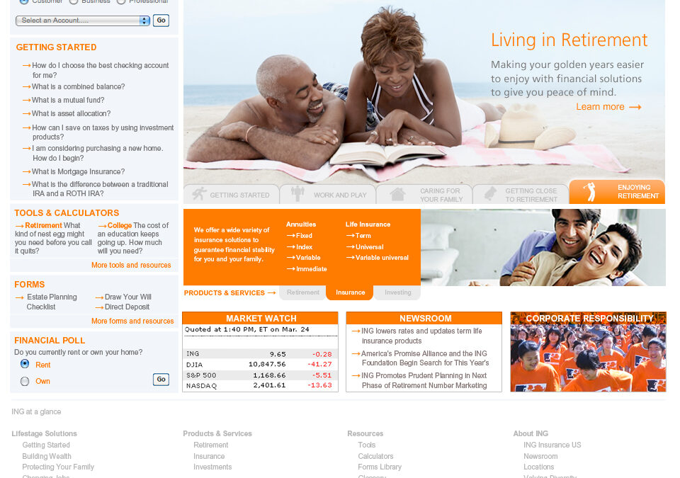 ING Homepage
