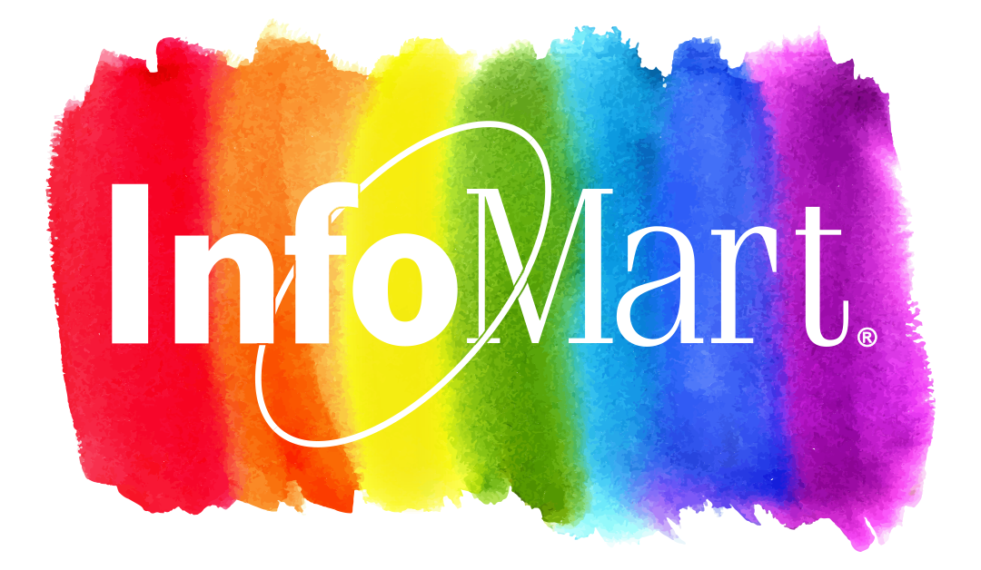 InfoMart Pride Month Logo