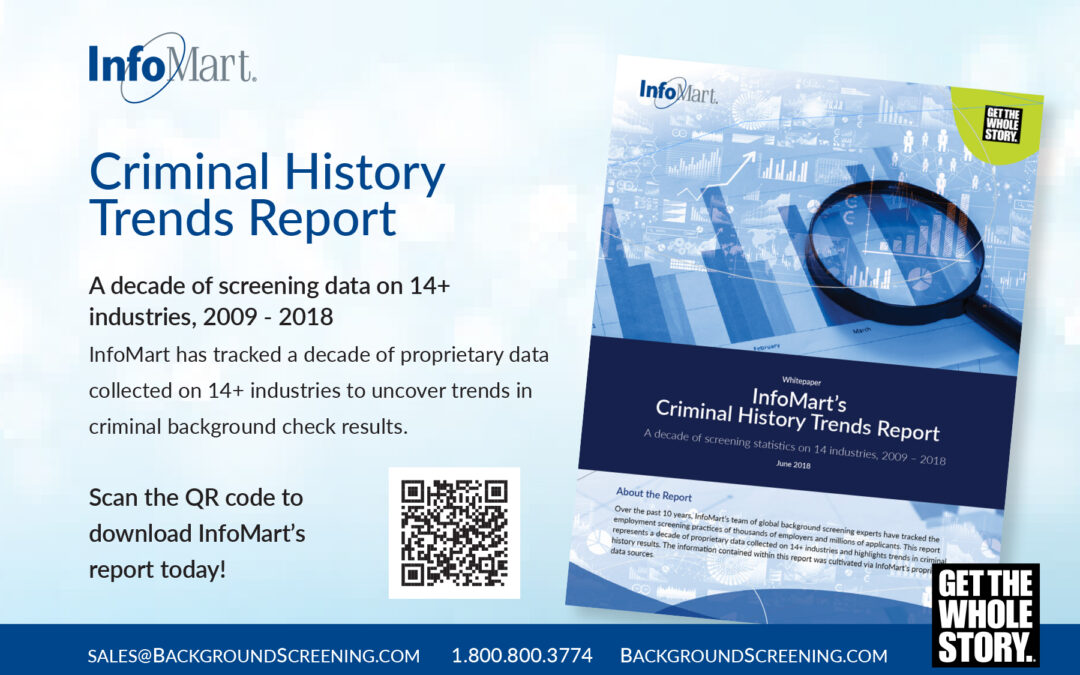 InfoMart Criminal History Trends Whitepaper Postcard